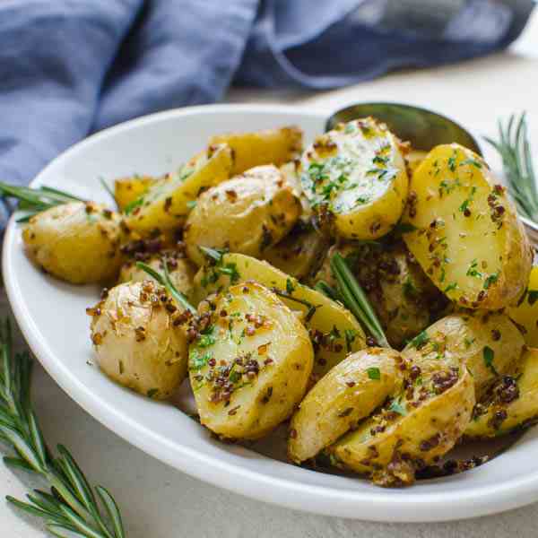 Rosemary-Mustard Potatoes