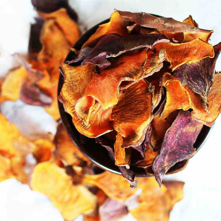 Sweet potato crisps