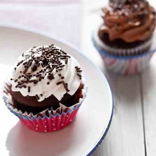 Cupcakes with Nutella Cheese