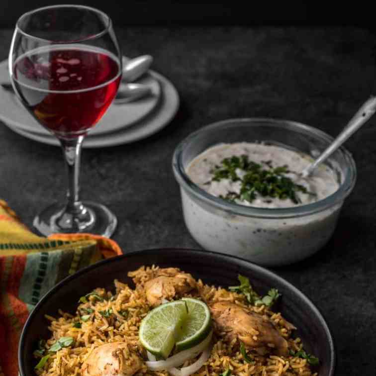 Chettinad Chicken Biryani