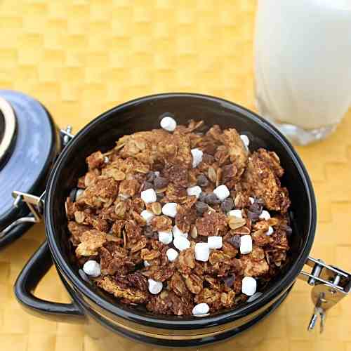 Peanut Butter S'mores Granola