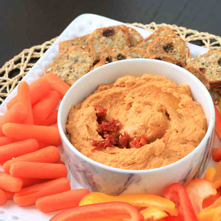 Sun-Dried Tomato Hummus