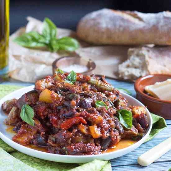 Oven Roasted Ratatouille