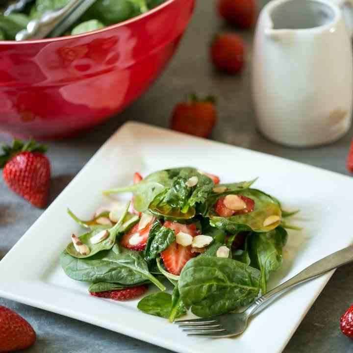 Spinach Strawberry Salad