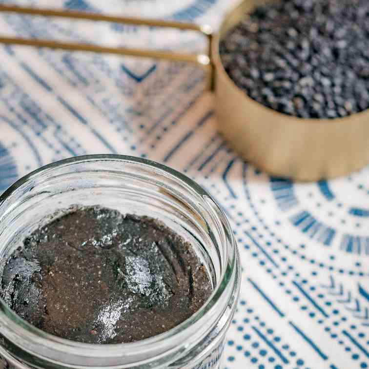 Black Sesame Date Paste