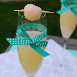 Lychee Bellinis