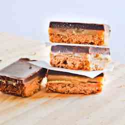 Chocolate Caramel Slices