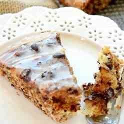 Chocolate Cinnamon Roll Cake