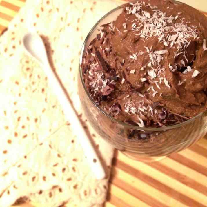 Dark Chocolate Avocado Mousse