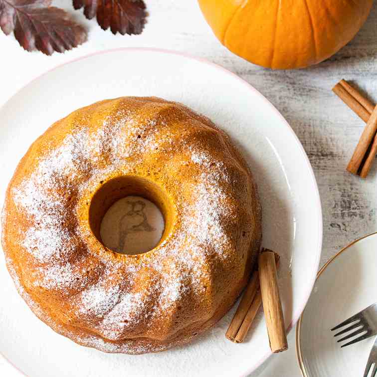 Pumpkin Bundt Cake Recipe