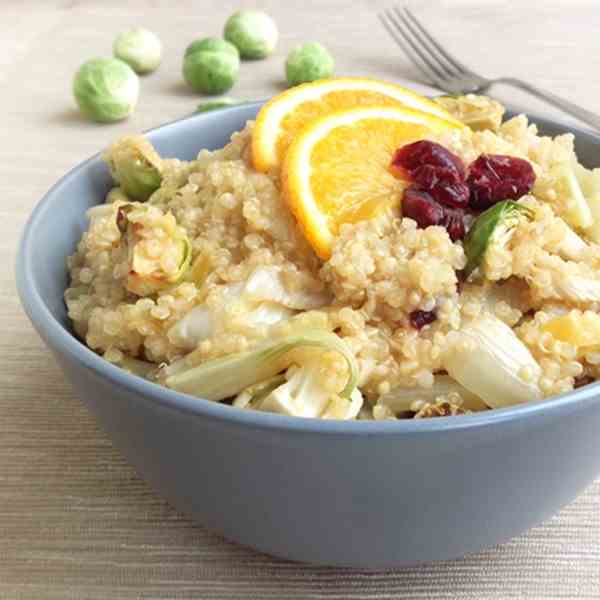 Fruity Quinoa Fennel Dish