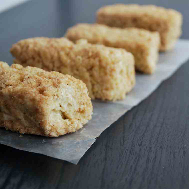 Churro Rice Krispy Treats