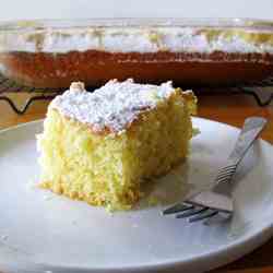 Lemon Honey Almond Cake