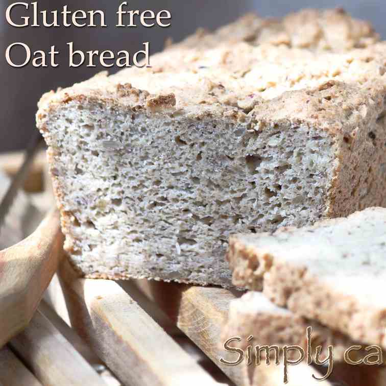 Gluten free oat bread
