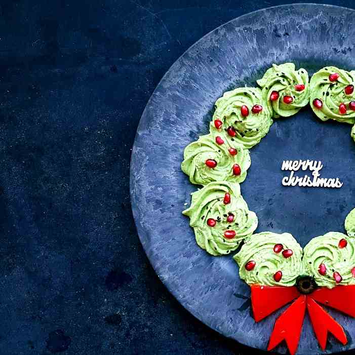 Yummy Christmas wreath