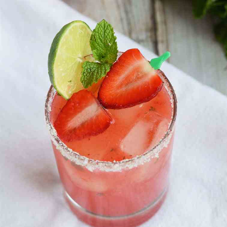 Strawberry Mint Smash