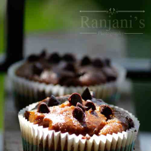 Eggless mango muffins recipe 