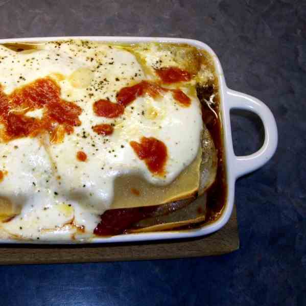 Vegetarian Eggplant-Lasagna