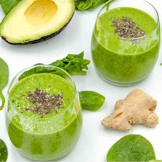 Avocado and Spinach Detox