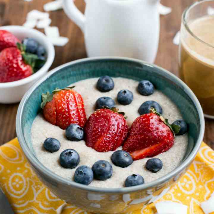 Low Carb Coconut Porridge