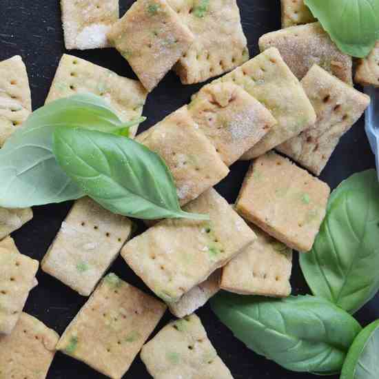 Sweet Basil Crackers