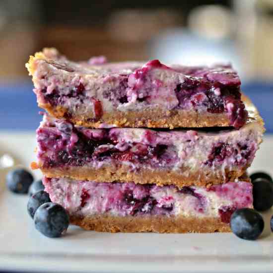 Blueberry Cream Cheese Bars