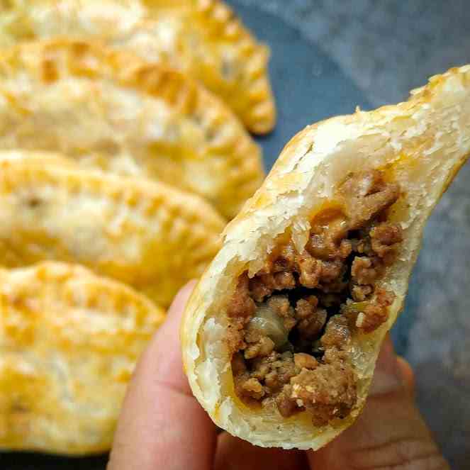 Pie Crust Beef Empanadas