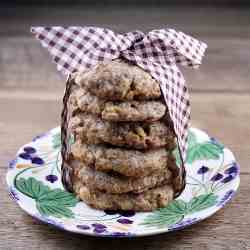 Tropical Rolled Spelt Cookies