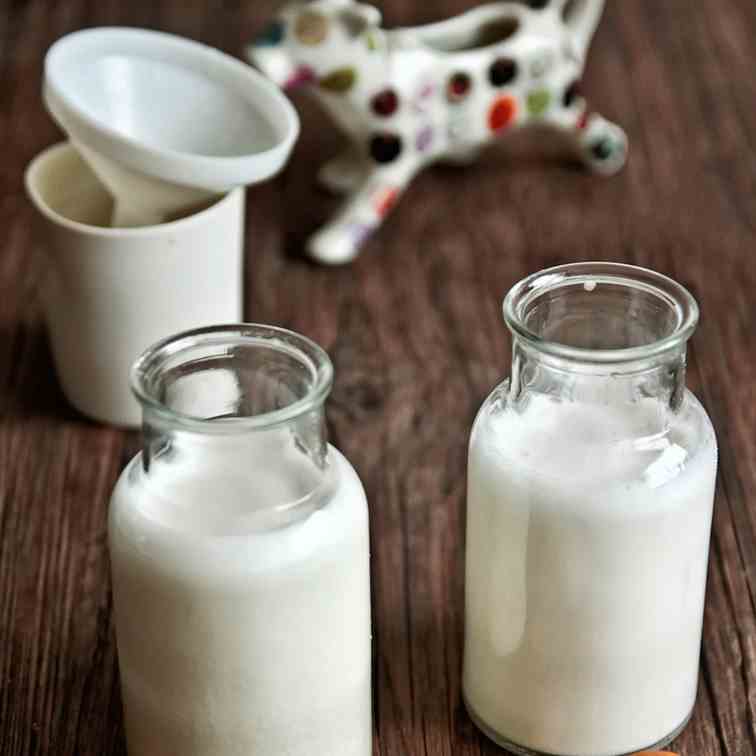 DIY Almond Milk in Two Minutes