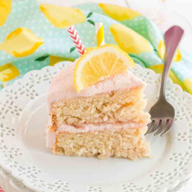 Pink Lemonade Cake