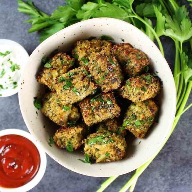 Baked Veggie Quinoa Tots