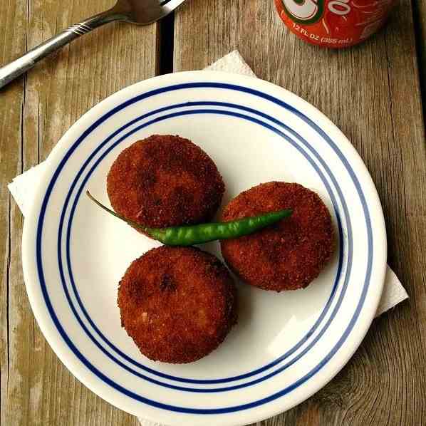 Chicken Kheema Cutlet