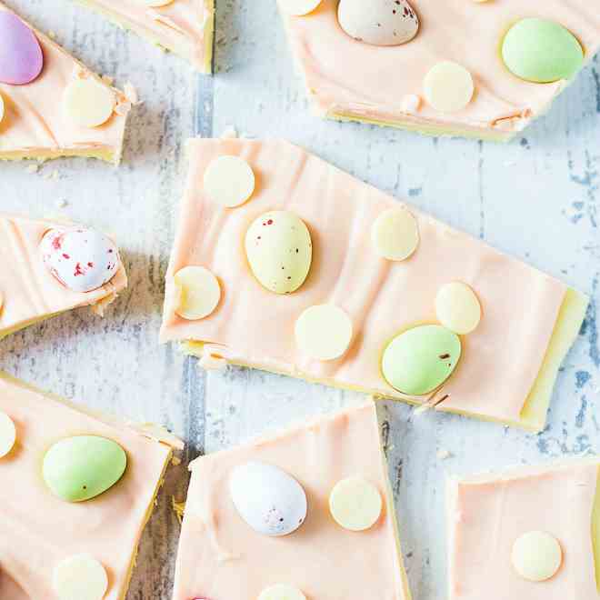 White Chocolate Easter Bark