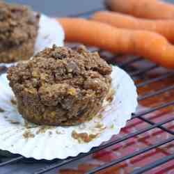 Carrot Wheat Bran Muffins