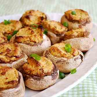 Crab Stuffed Mushrooms