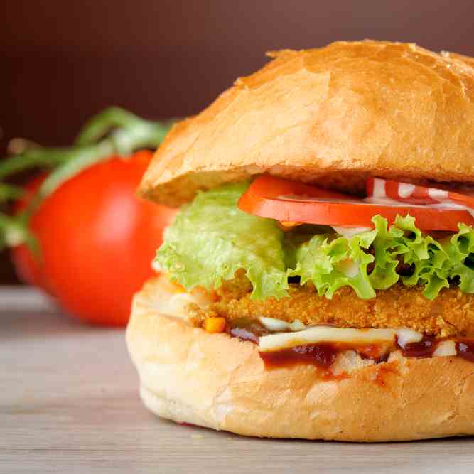 KFC Zinger Chicken Burger