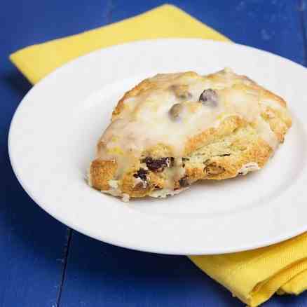 Meyer Lemon, Pistachio & Cranberry Scones