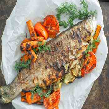 Grilled Lemon Herb Trout