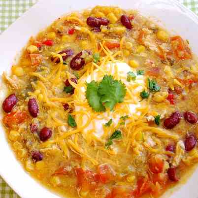 Chicken Enchilada Soup