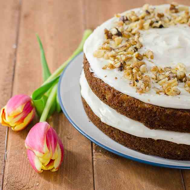 Carrot Cake with Cream Cheese Frosting