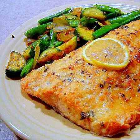 Easy Lemon Parmesan Baked Salmon