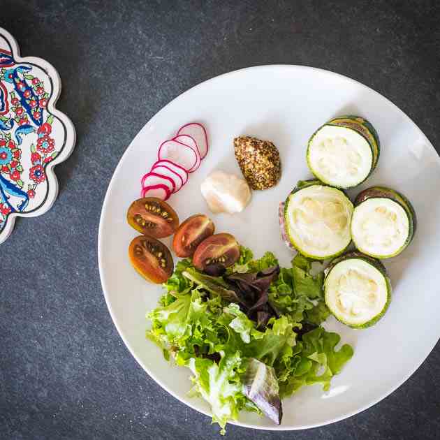 Mini Zucchini Avocado Burgers Recipe