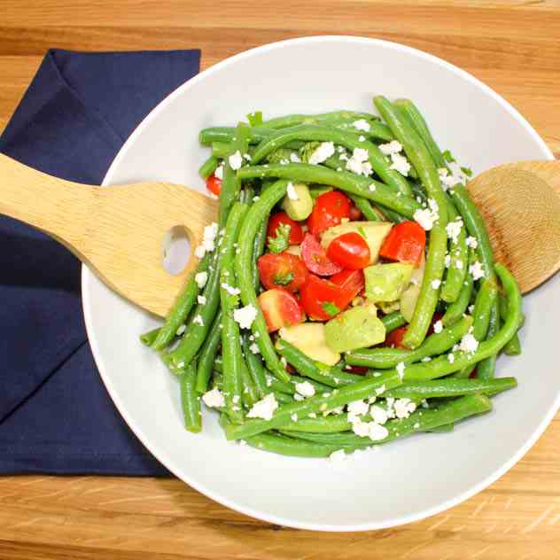 Quick - Easy Green Bean Tomato Salad