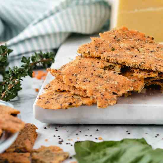 Gluten Free Lentil Crackers