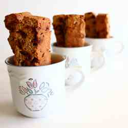 Cinnamon Chip Biscotti