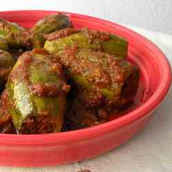 Potoler Dolma/Stuffed Pointed gourd
