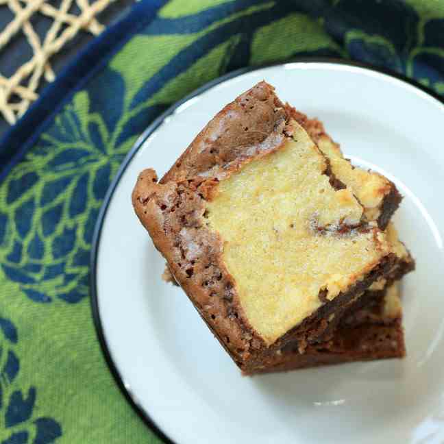 Bailey's Cheesecake Brownie