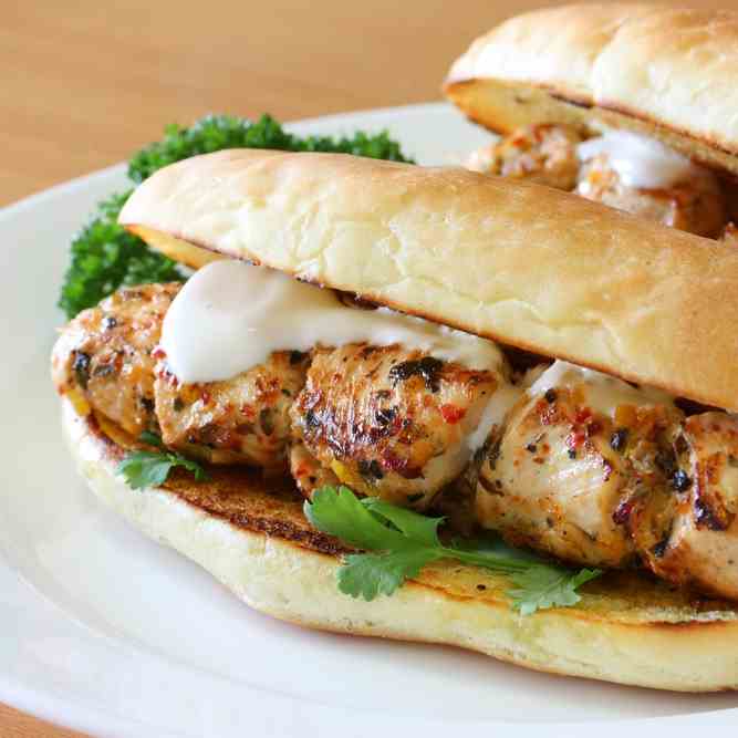 Airfryer Chicken Spiedie Recipe