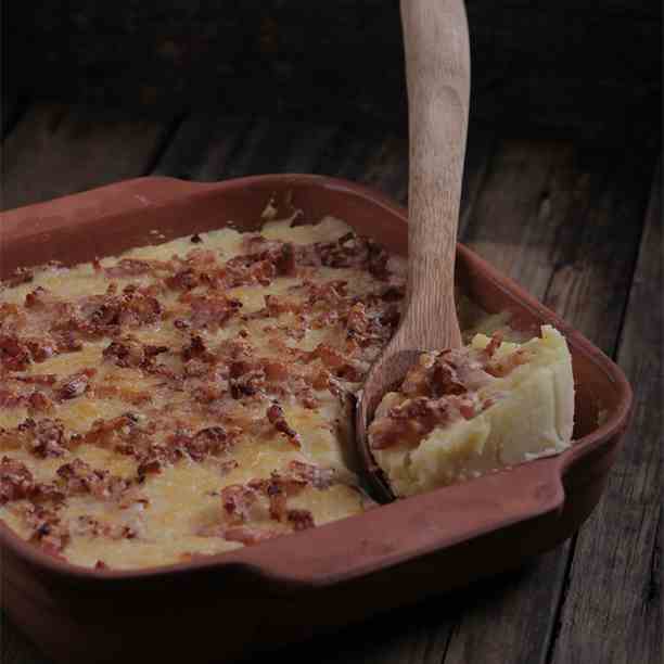 Cheddar Cheese Mashed Potatoes