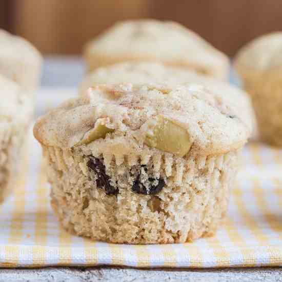 Apple Raisin Muffins